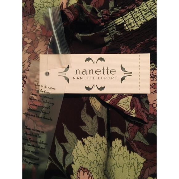 Nanette Lepore Floral Smocked High/Low Dress - Picture 6 of 11